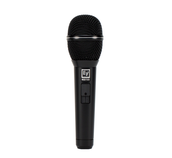 Microphone điện động dành cho ca nhạc cùng switch Electro-Voice ND76S